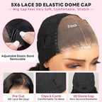 Pre-cut Glueless Bob Wig - Ombre Highlights