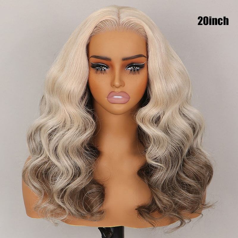 Peekaboo Honey Blonde Loose Body Wave Glueless Wig