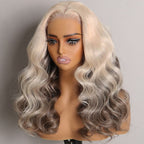 Peekaboo Honey Blonde Loose Body Wave Glueless Wig